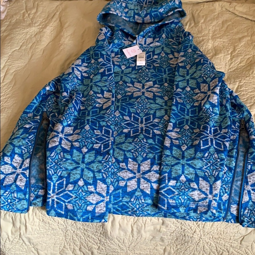 Talbots activewear hoodie Xl